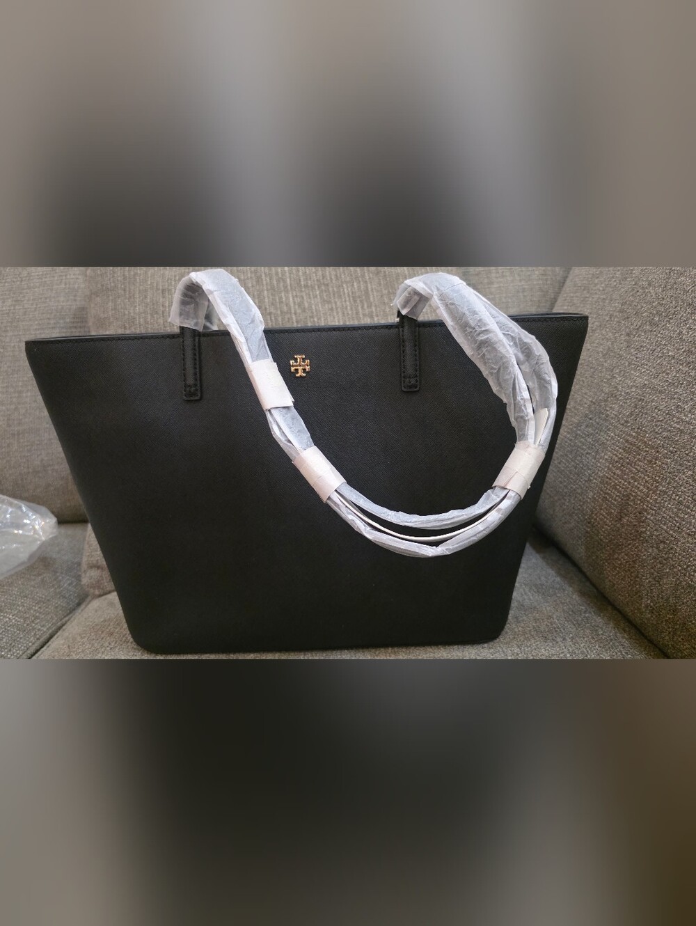 Tory Burch Emerson Small Saffiano Leather Tote